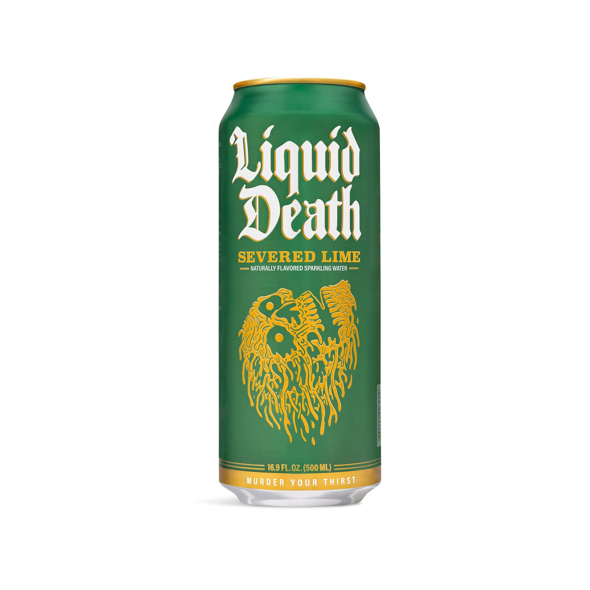 Liquid Death Sparkling Water Severed Lime