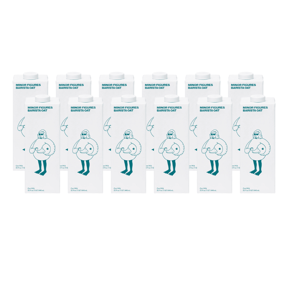 Minor Figures Barista Oat Milk - 12 Cartons