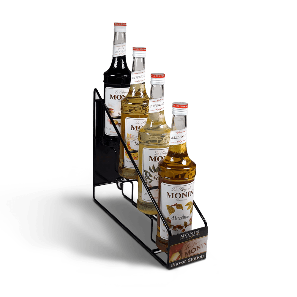 Monin 4 Bottle Display Rack