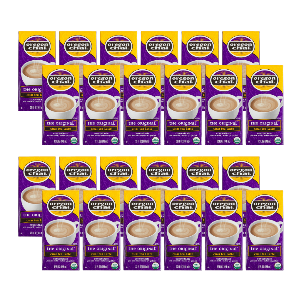 Oregon Chai 1:1 The Original Chai Tea Latte 32oz Carton