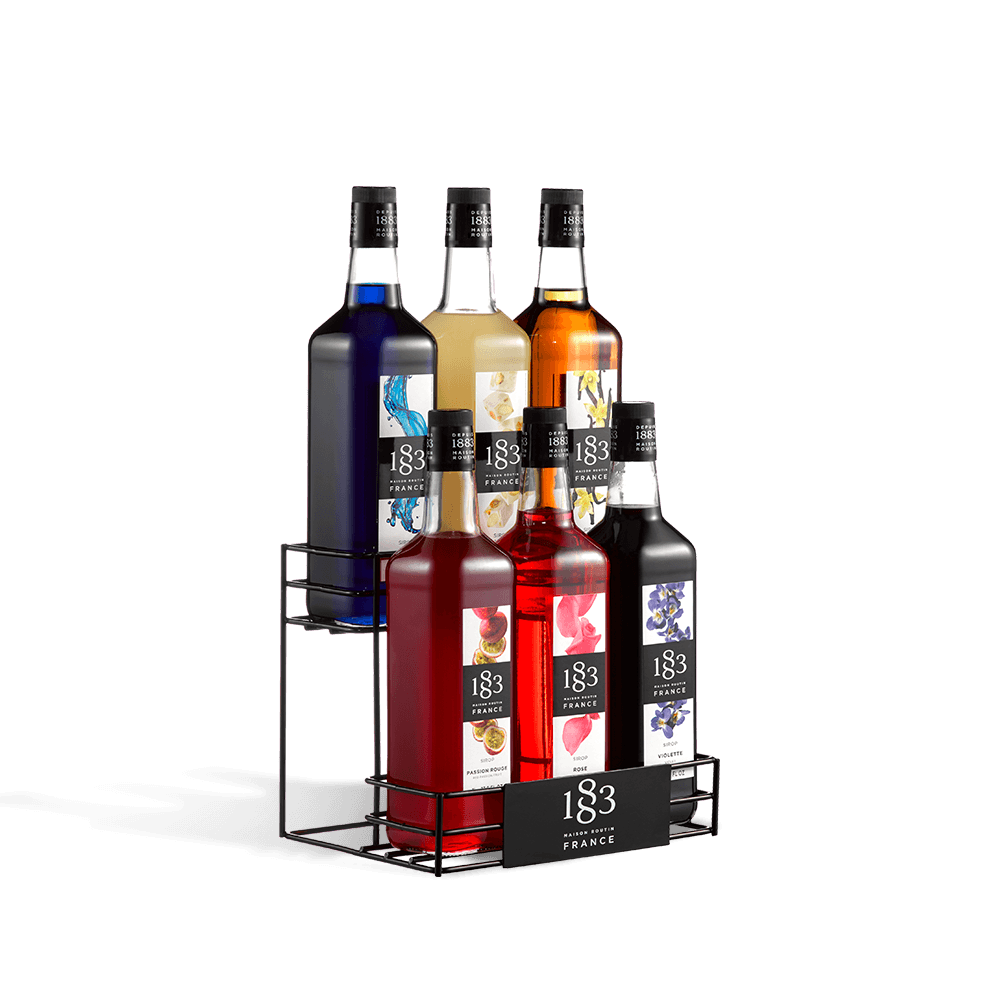 Lot de 3x1L de sirop Bio d'Agave+pompe doseuse - 1883 Routin