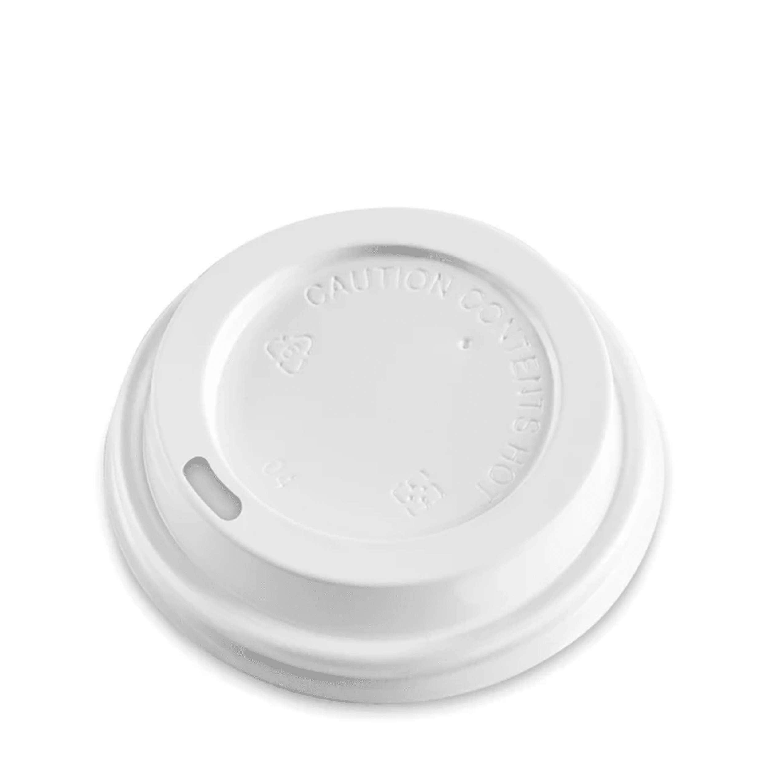 Hot Lid, White 8oz