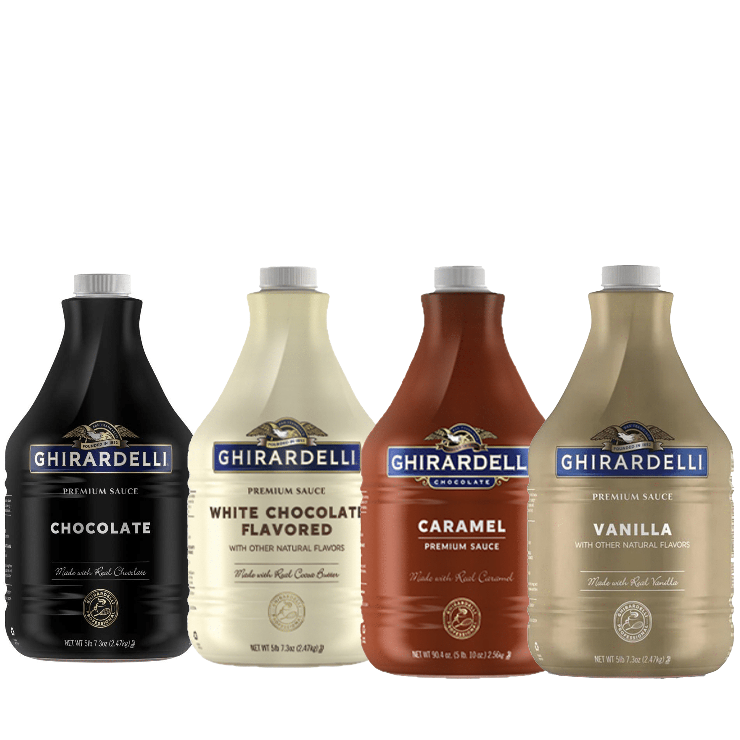 Monin & Ghirardelli Sauces (Mixed Case)