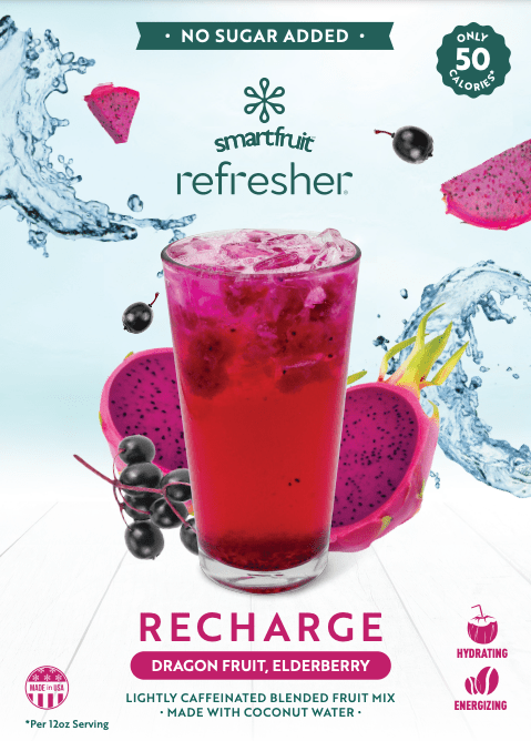 Smartfruit Recharge Refresher - Dragon Fruit & Elderberry