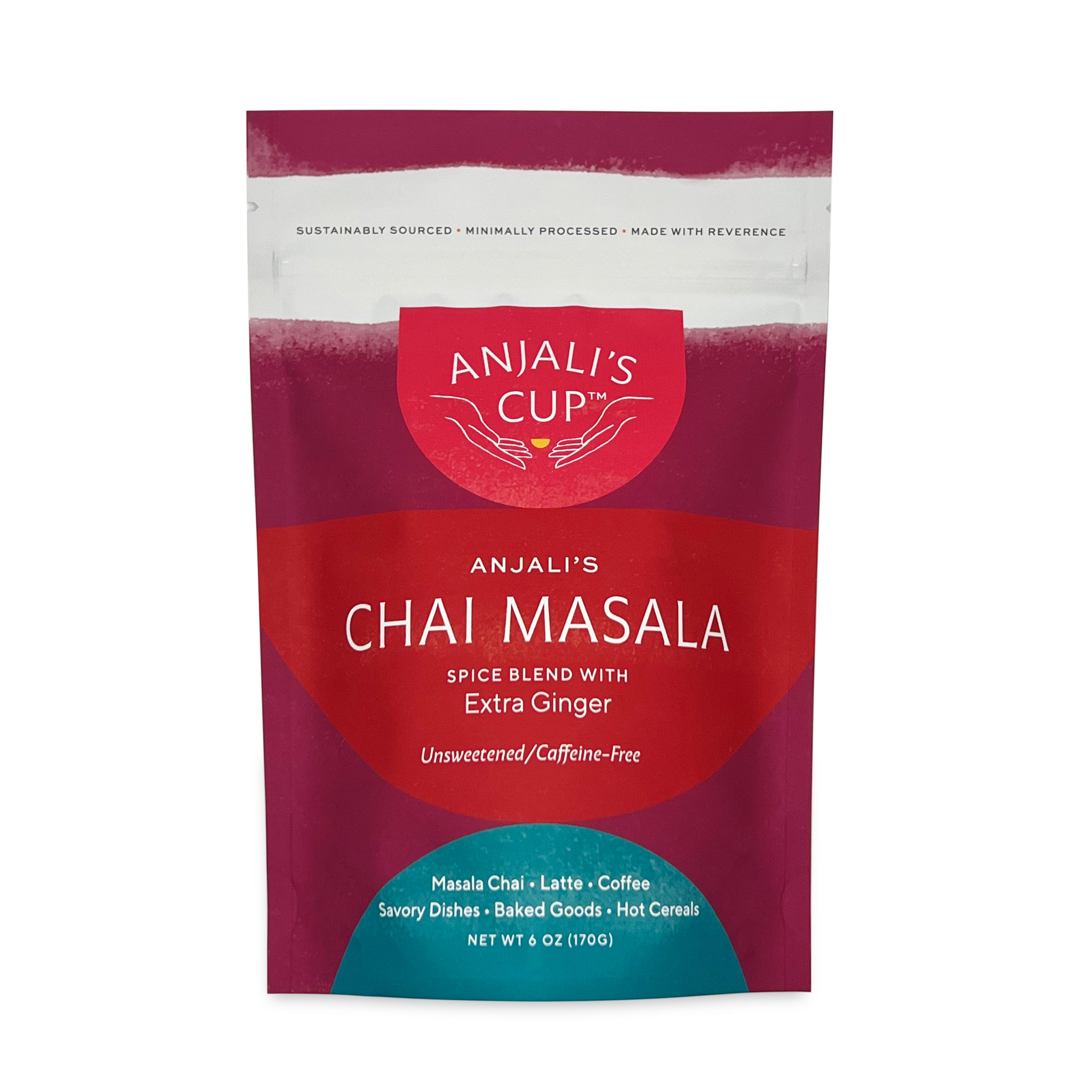 Anjali's Cup - Chai Masala with Extra Ginger 6oz / 300 Servings