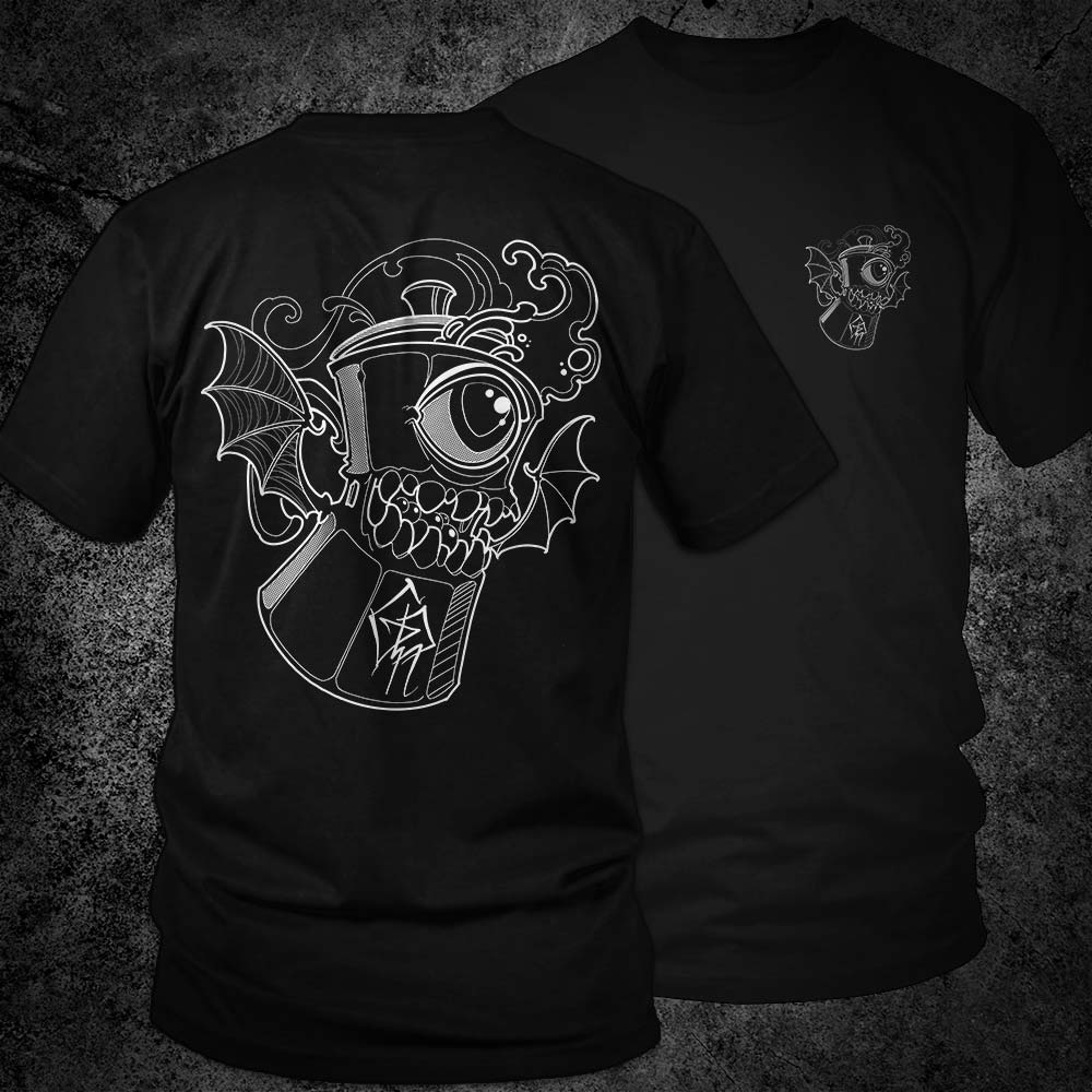 PercolaKiller By Alex Dupuis Tattoo Artist Unisex T-Shirt - GothRider Brand product image