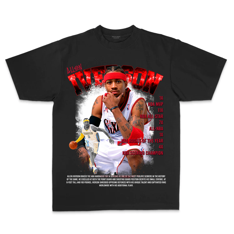 Allen Iverson - Short Sleeve - NBA Shirt