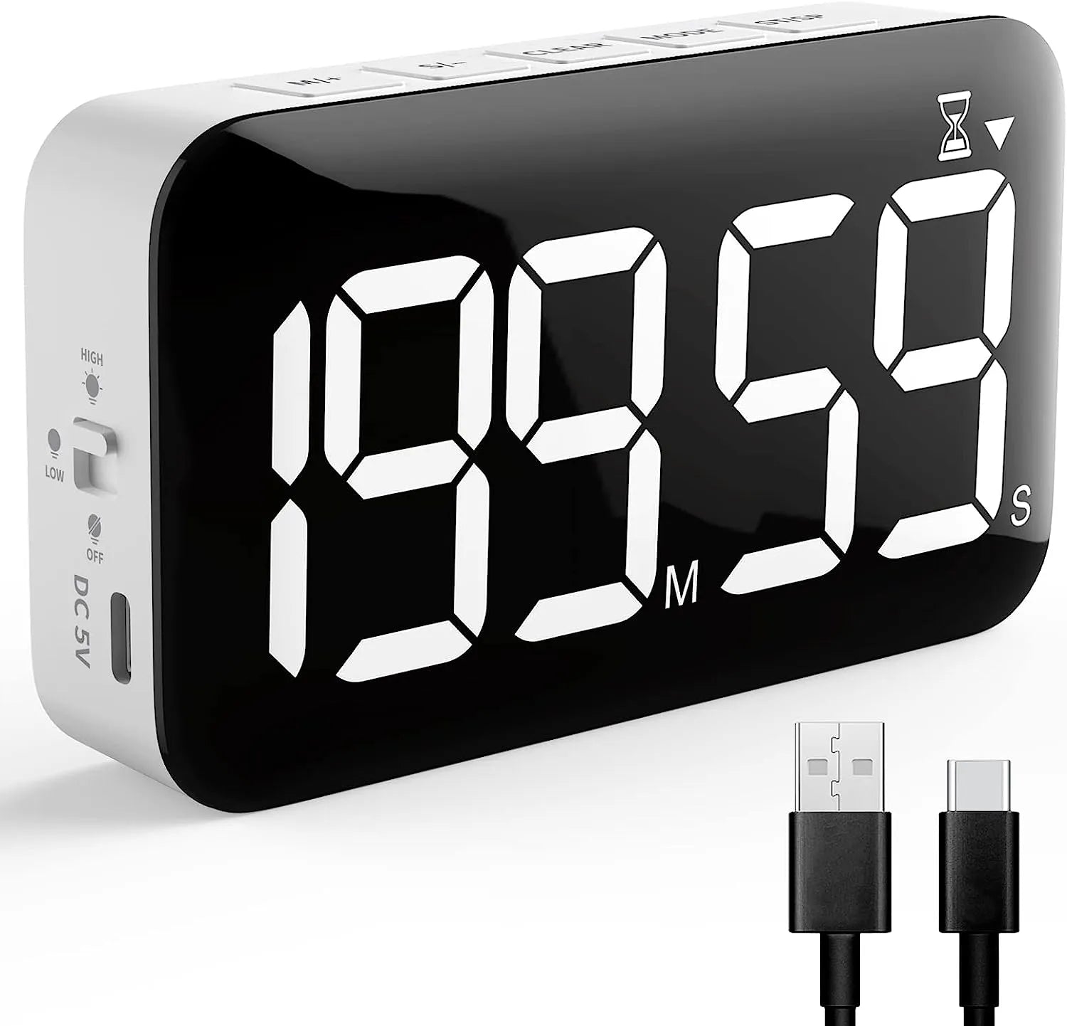 Rechargeable Digital Kitchen Timer
