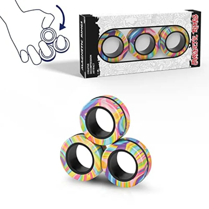 Magnetic Spinner Rings
