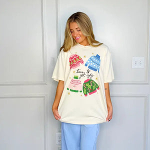 Time to Get Ugly Tee - The Merry Magnolia 