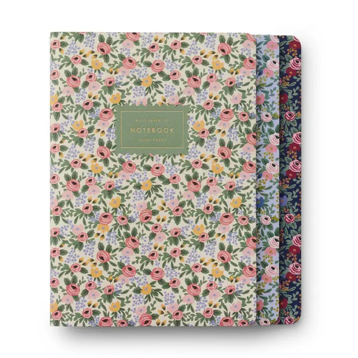 Rifle Paper Assorted Set of Rosa Notebooks