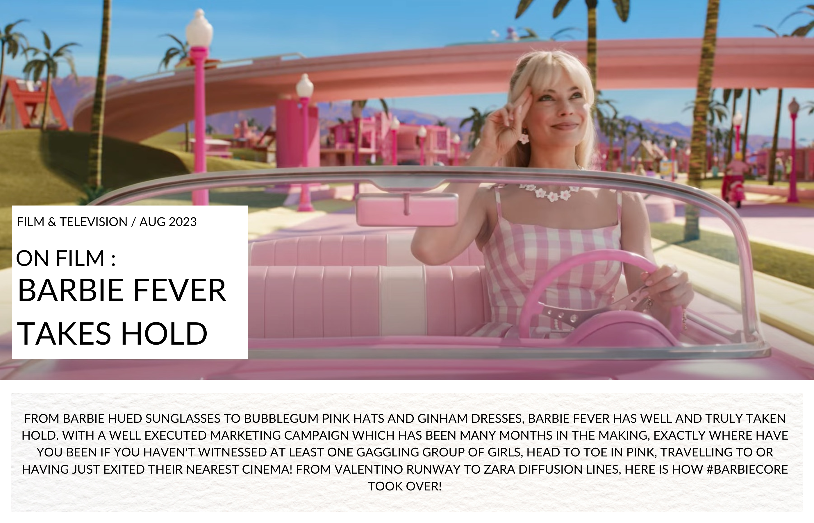 Barbie Fever - Margot Robbie as Barbie