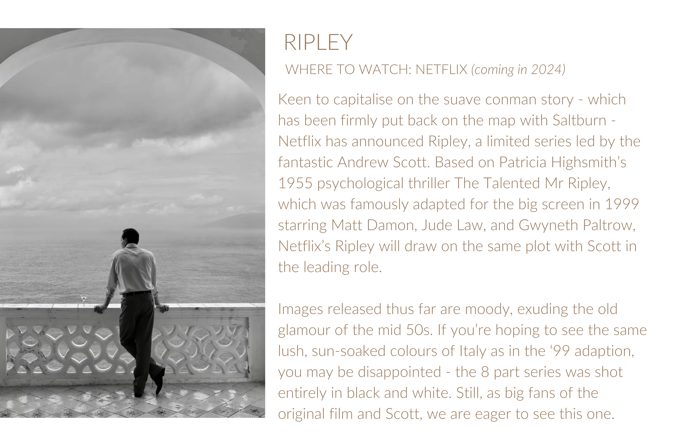 Ripley - Netflix