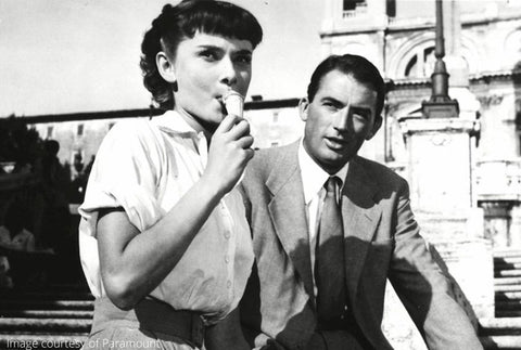 Roman Holiday Audrey Hepburn Classic White Shirt