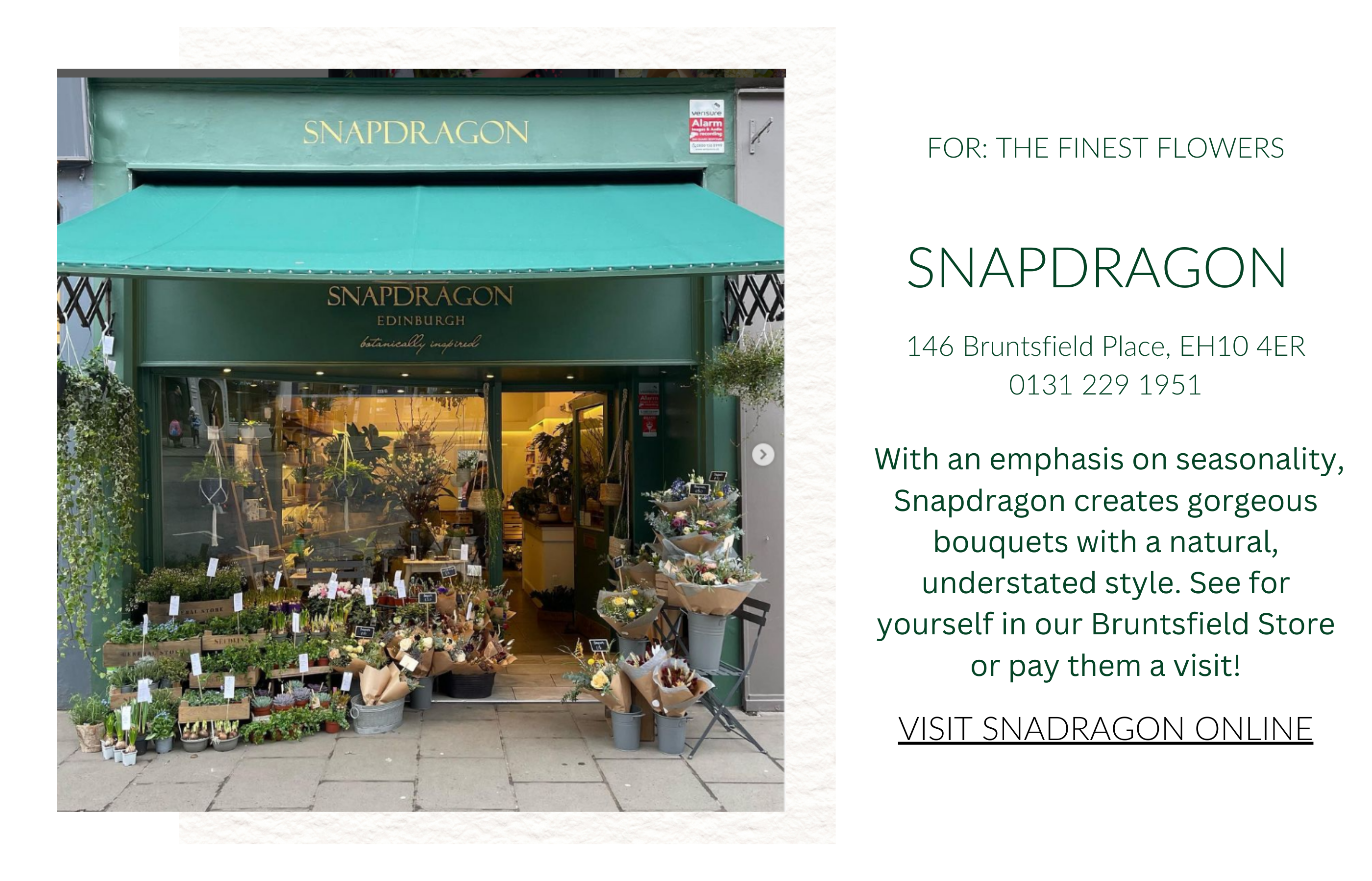 Images of Snapdragon, Bruntsfield