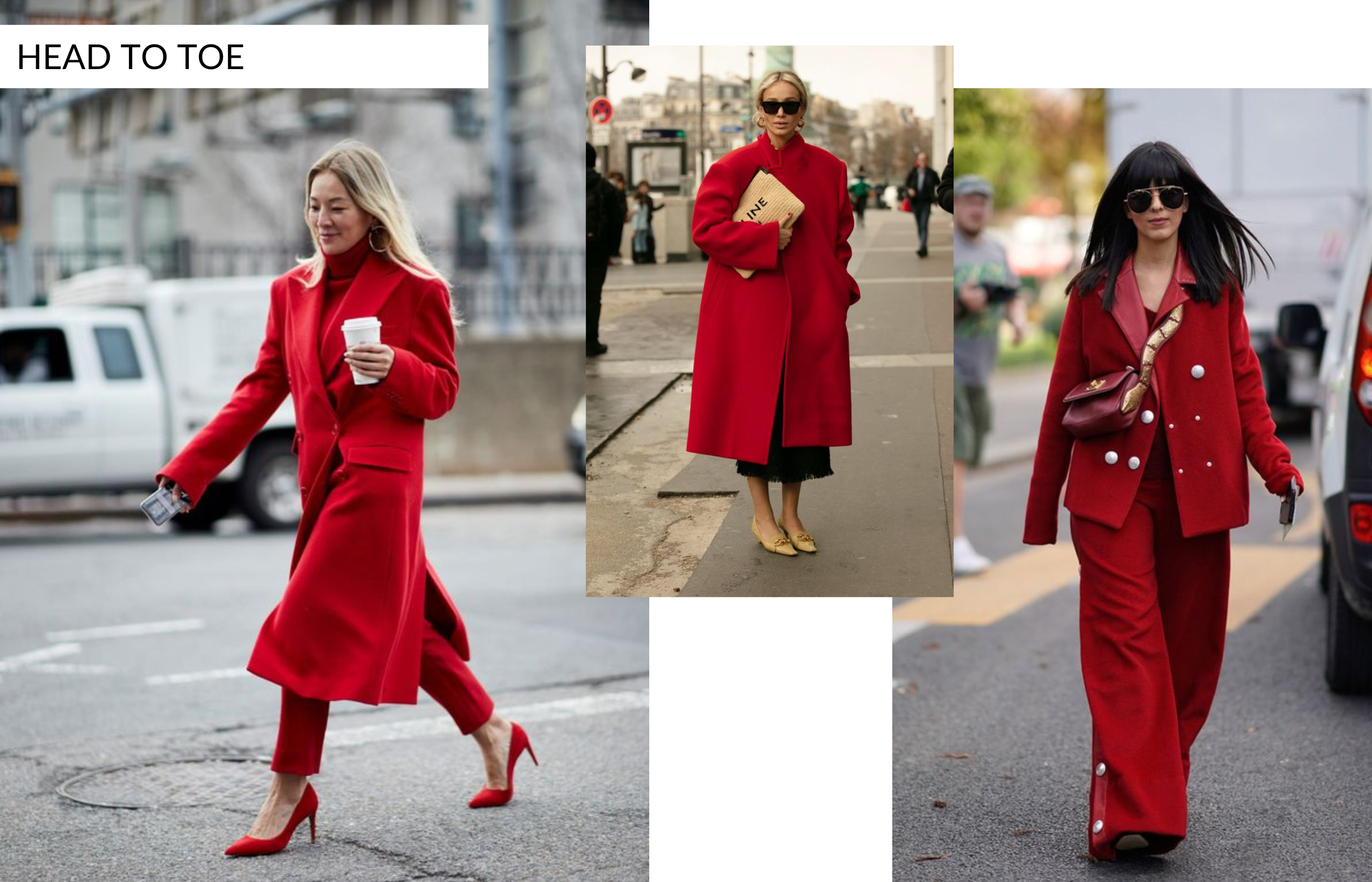 Head to Toe Red Looks