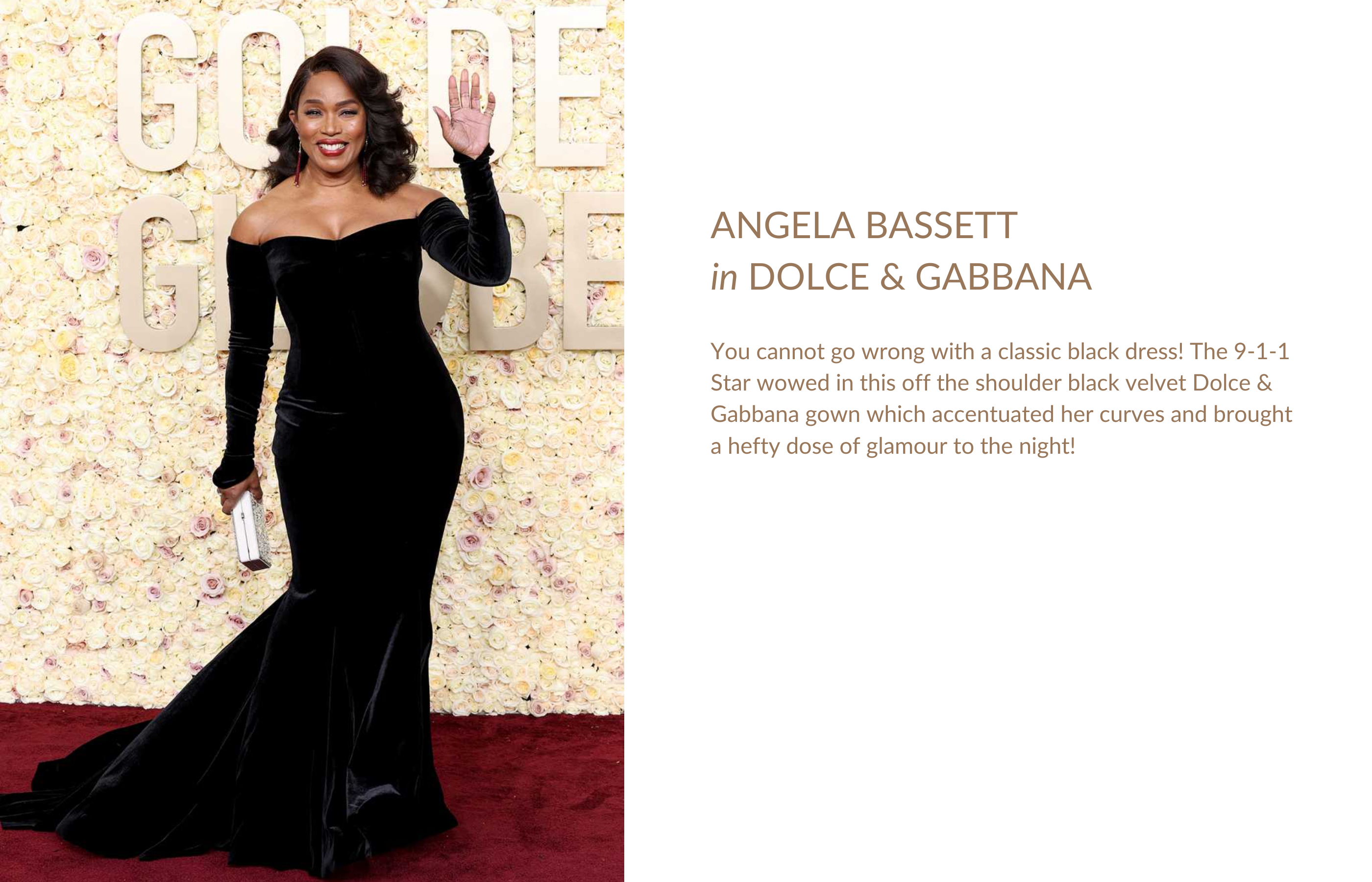 Angela Bassett Gplden Globes