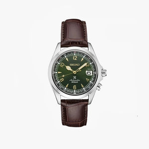 Seiko Prospex Luminous Leather Dive Watch - VeridexMarket