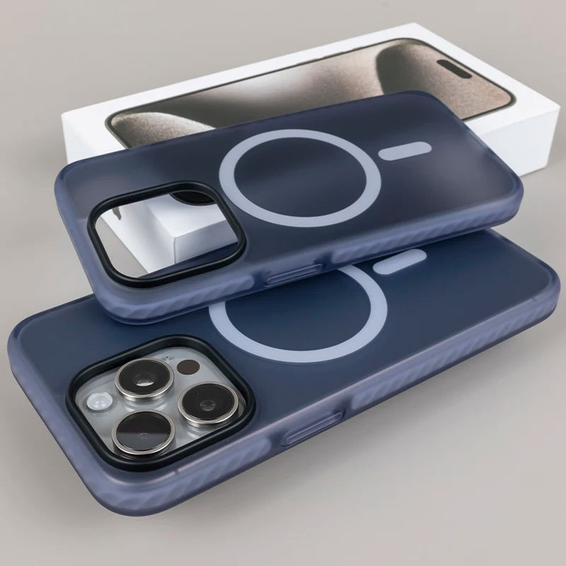MagnetiqueShield - Elite Magsafe Armor Case for iPhone 13, 14 Pro, 15 Series