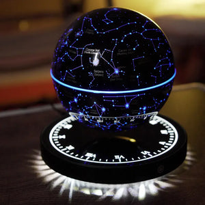 Celestial Dreamscape: Moon Levitating Starry Lamp - VeridexMarket