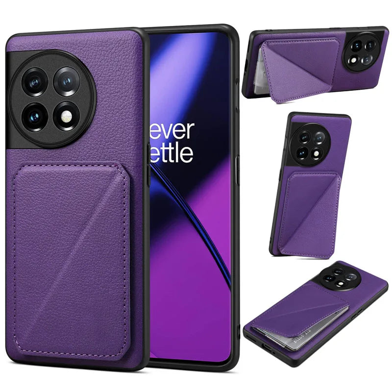 StealthHolder Leather Phone Case for OnePlus Devices