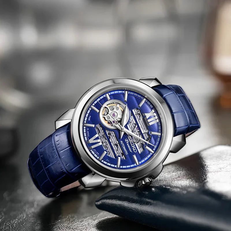 Elegance in Motion: Seiko Premier Automatic Mechanical Watch SSA399J1