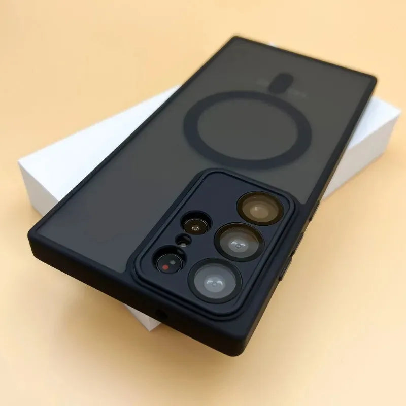 CrystalGuard Matte Shockproof Lens Protector Case