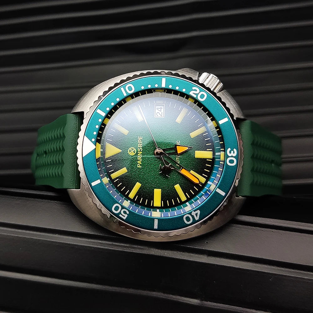Neptune's Charm: Abalone Automatic Mechanical Men's Watch