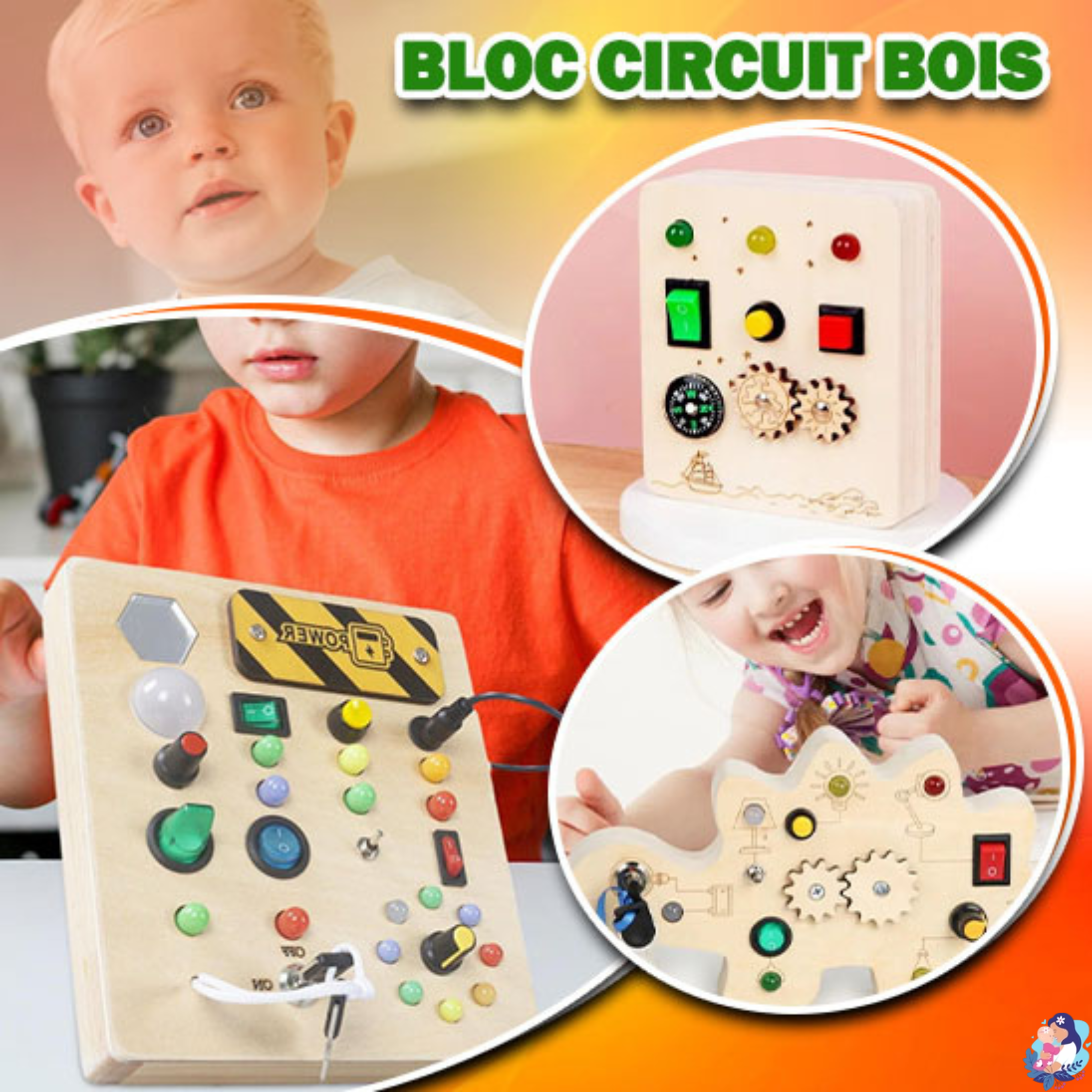 Bloc-circuit-bois