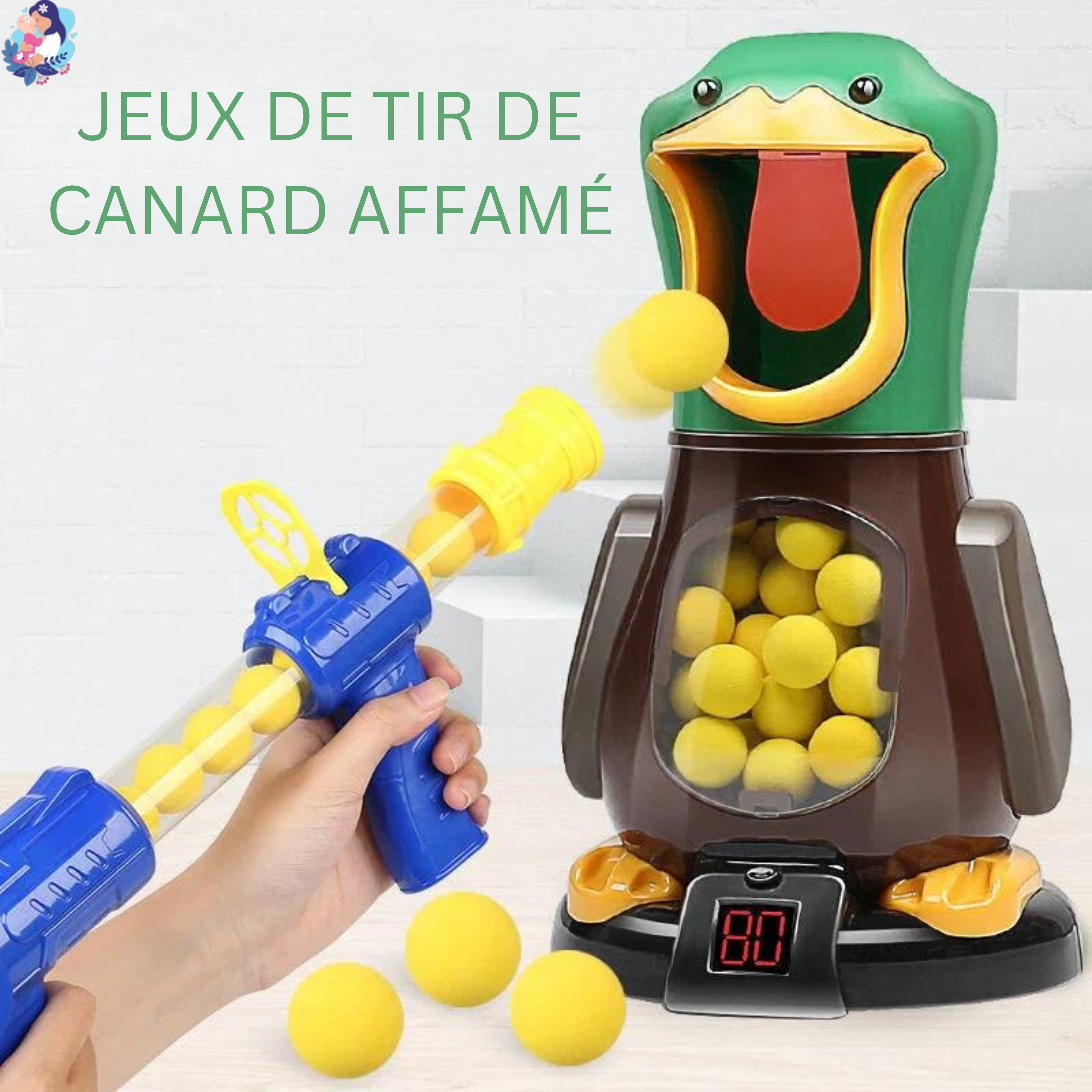 Jeu-de-tir-canard-affamé