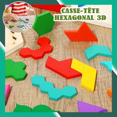 Puzzle-Hexagonal-3D-en-bois