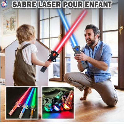 Sabre-laser-rétractable-LAZER-GAME-enfant™