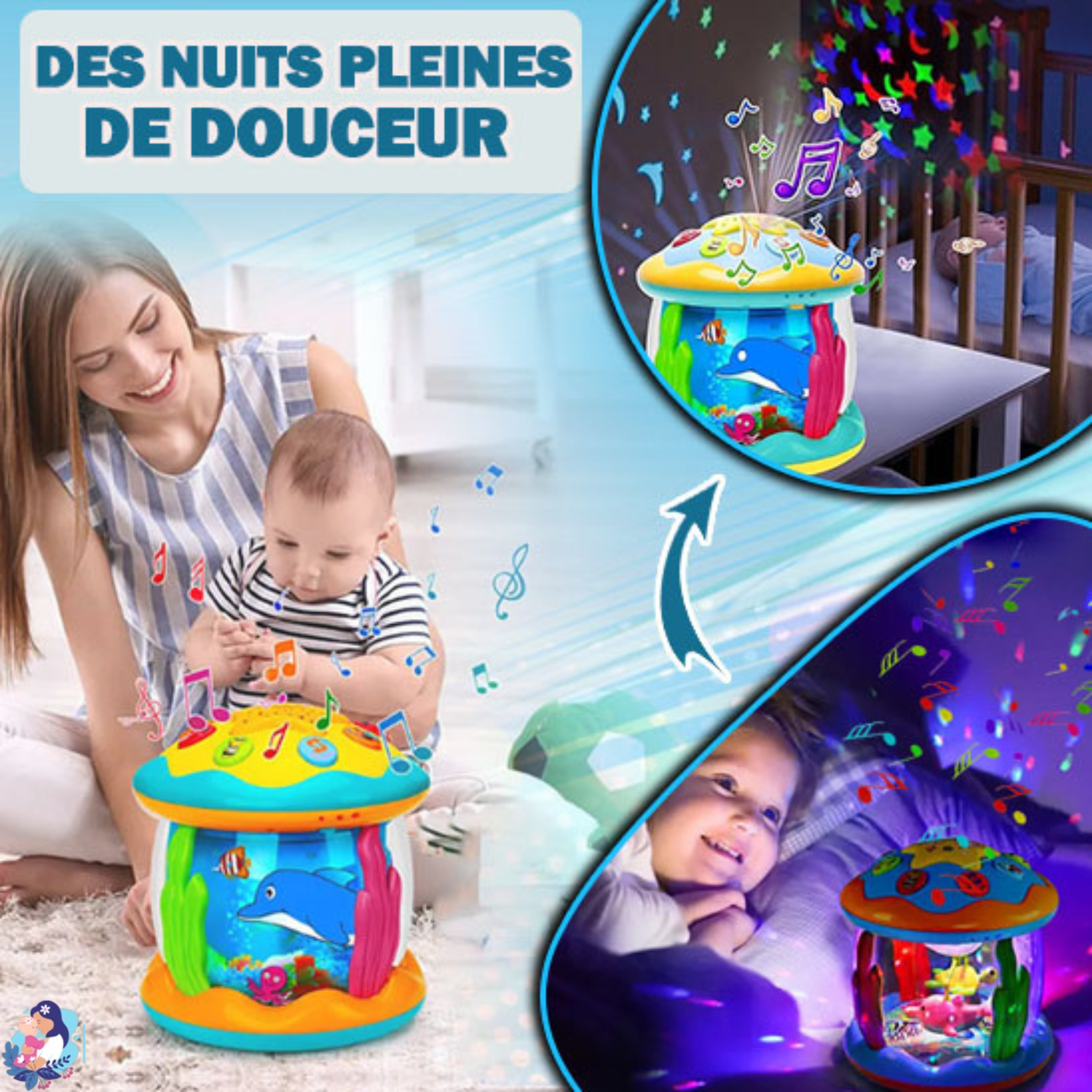 Jouets-musicaux-avec-projecteur