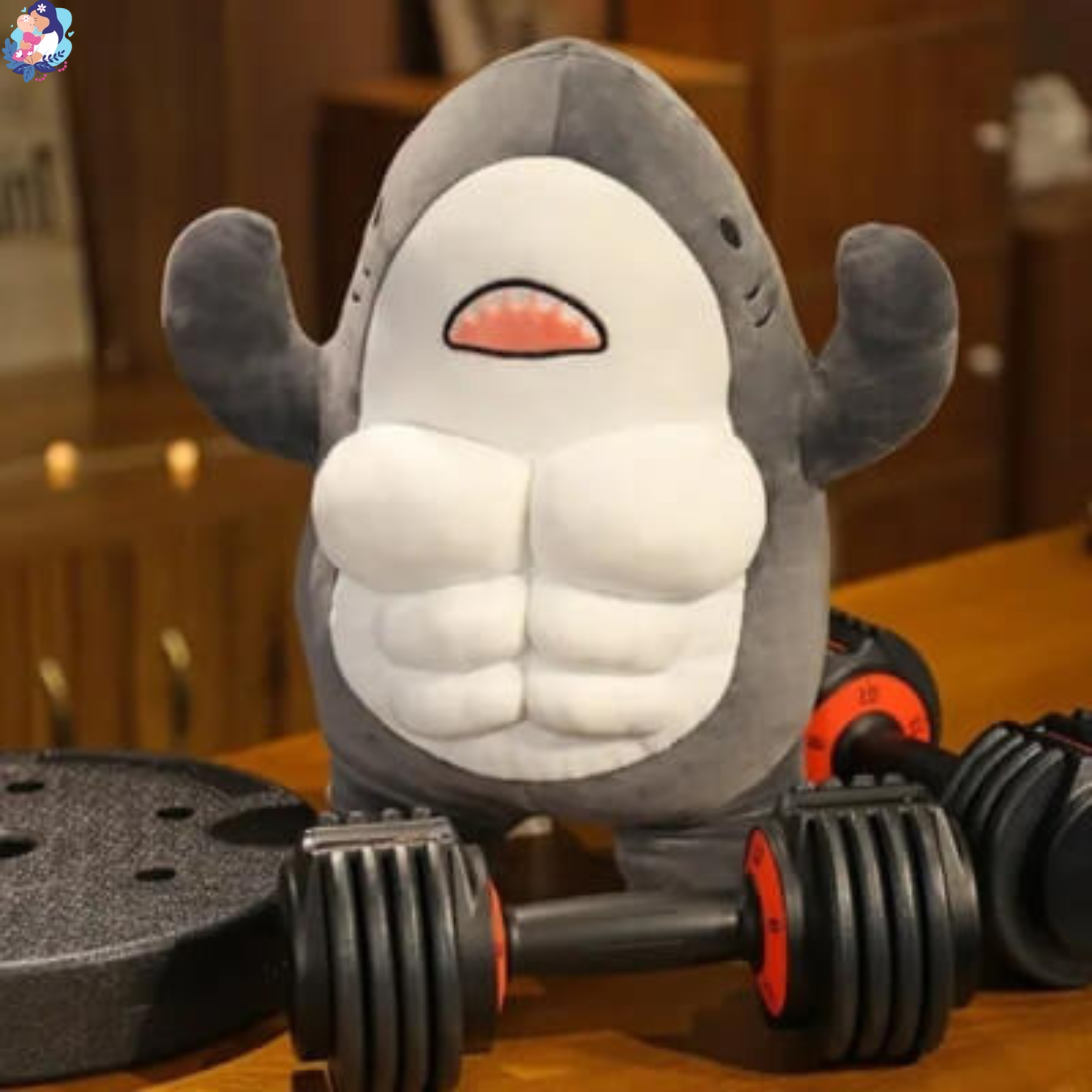 Peluche-requin-musclé