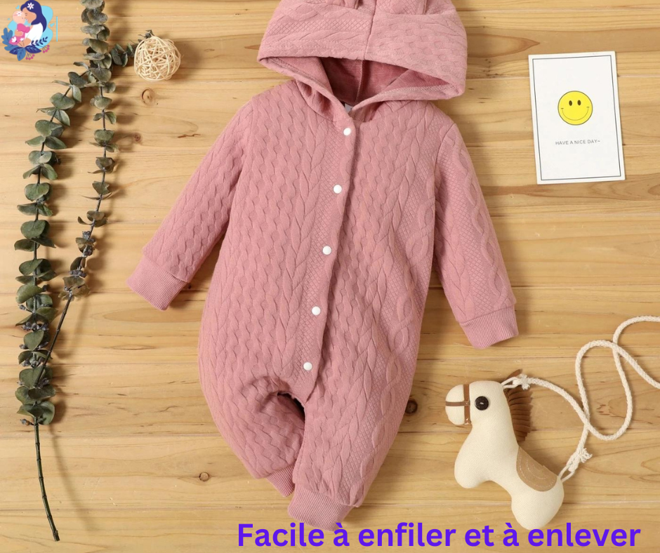 Barboteuse-à-capuche-avec-oreilles-pour-bébé