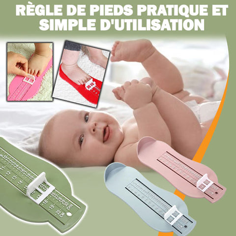 Reglée-de-pied-de-bebe-pour-enfants