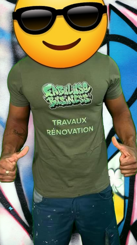 Fabuluse business t shirt personnalisé