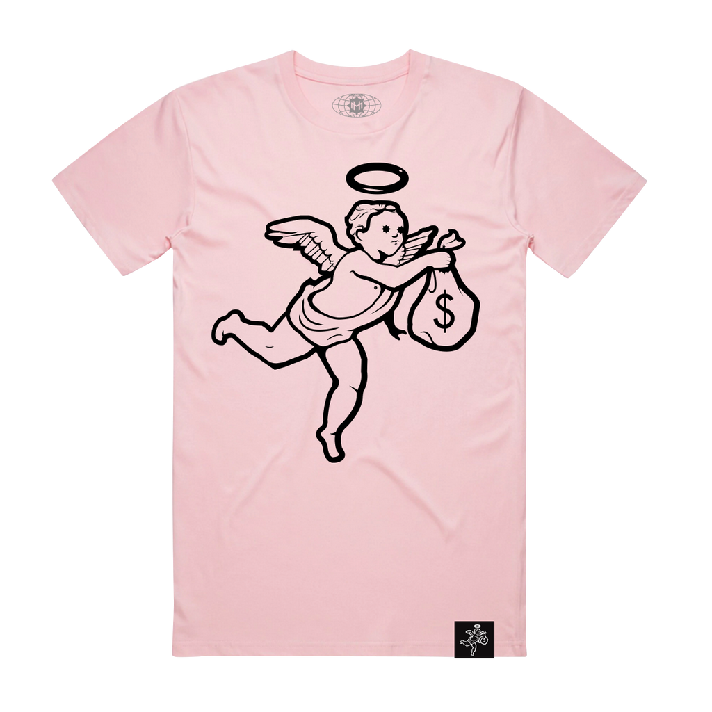 pink angel tee