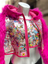 STICKER COAT PINK