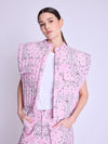 VESTE FORME CARRE PARSLEY PINK