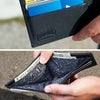 Leather wallet thrasher