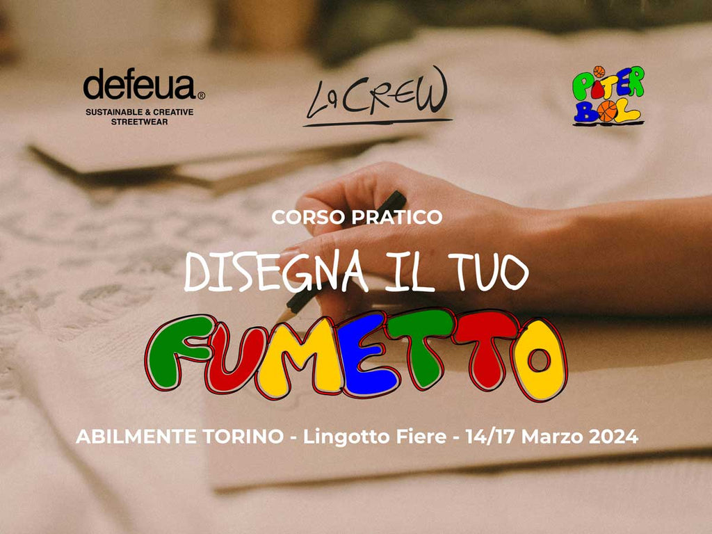 Iscriviti al corso per disegnare il tuo fumetto!