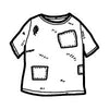 T-SHIRT USATA-ILLUSTRAZIONE