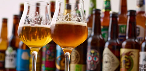 Speciaal bier top 10 met 2 glazen