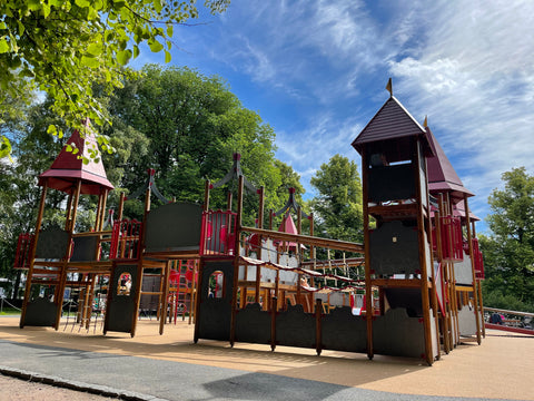 Playground at Frognerpark in Oslo