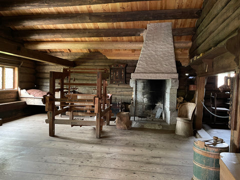 old farmhouse interior