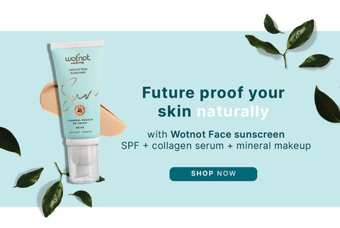 Wotnot Natural Face Sunscreen and BB Cream