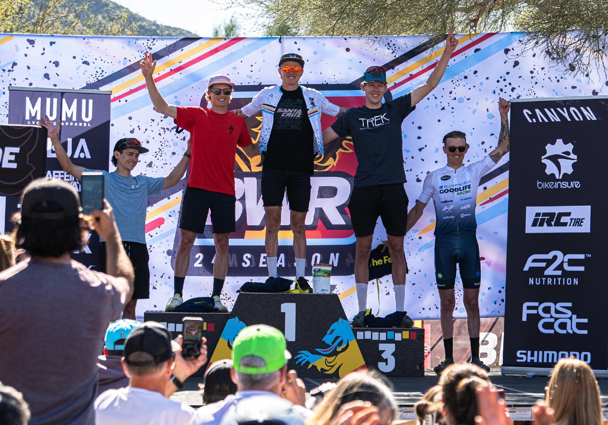 BWR AZ Podium