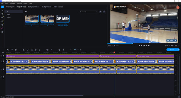 basketball scouting video editing