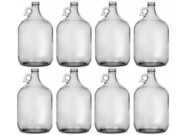 Small-Batch Fermentation Carboy: 1 Gallon Glass Jug